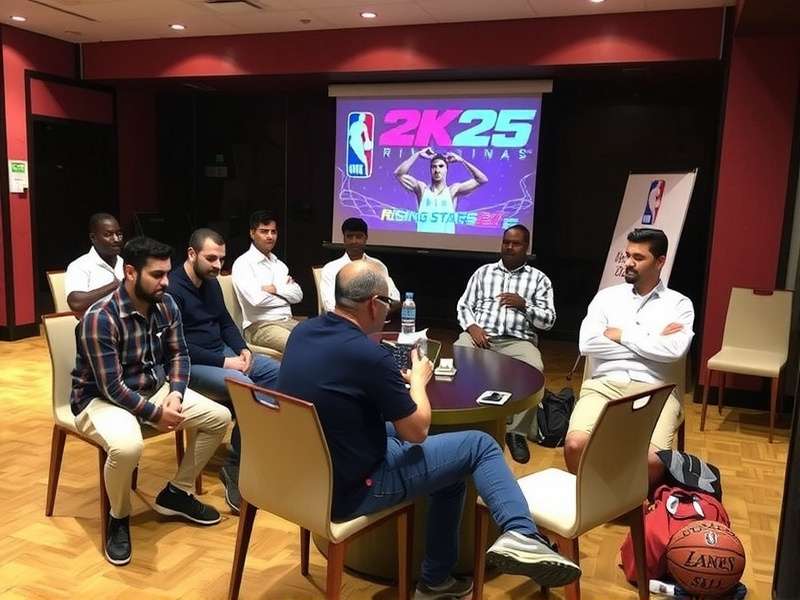 NBA 2K25 Rising Stars community meetup in Bangalore with players and developers